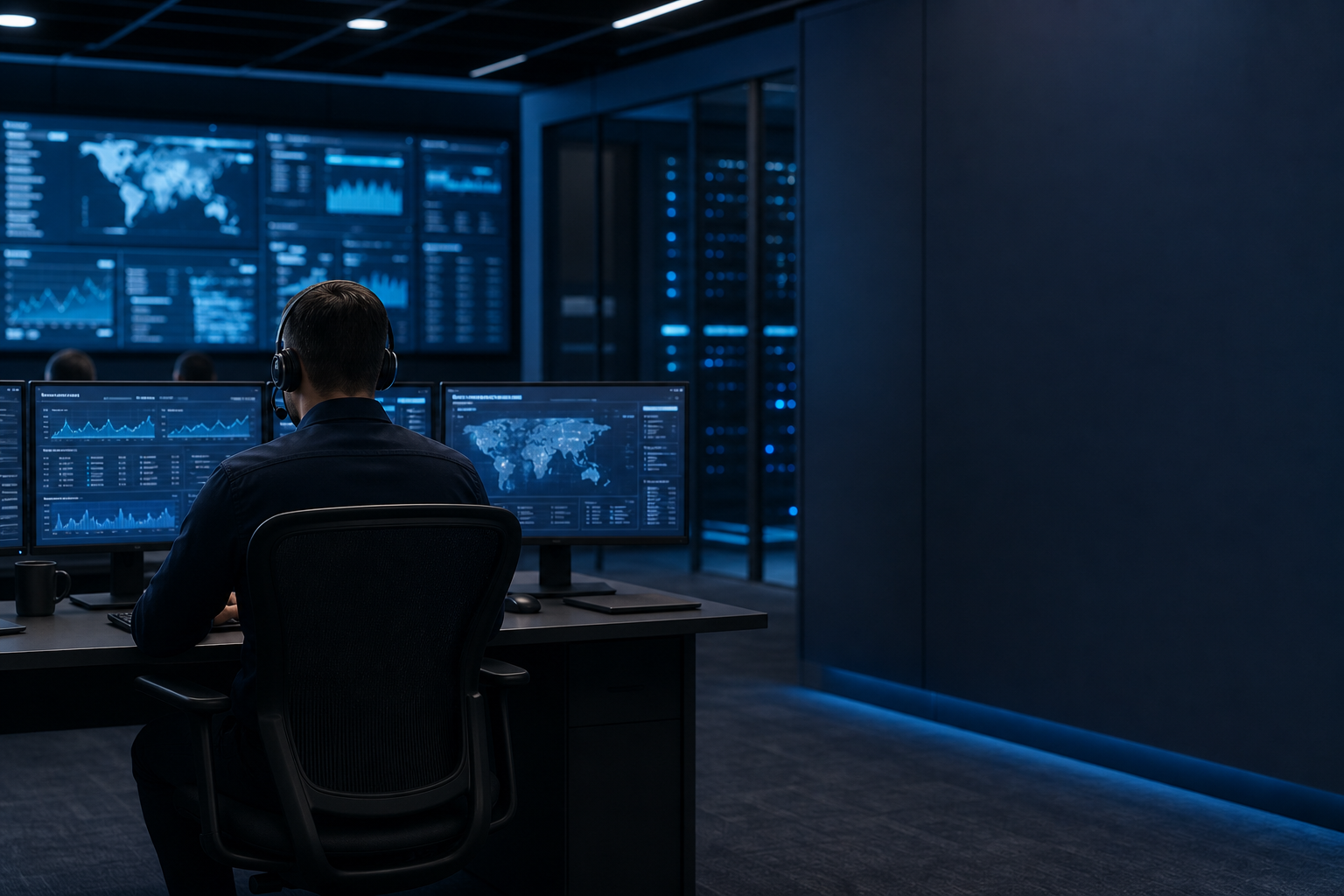 SMP managed security operations centre providing 24/7/365 monitoring